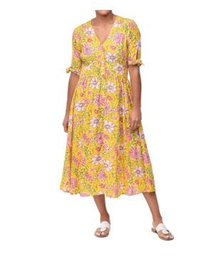 Tulip Clothing Charisse Dress - Yellow