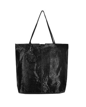 Latico Gemma Leather Tote Bag - Black