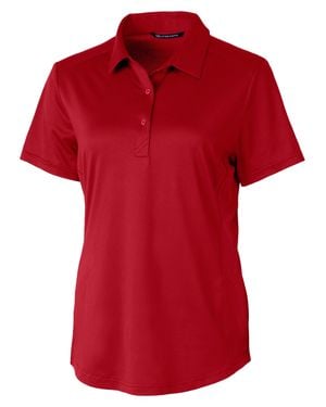 Cutter & Buck Prospect Textured Stretch Short Sleeve Polo Shirt