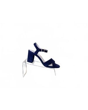 Eric Michael Cathy Heel Sandals - Black