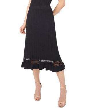 Ted Baker Above Knee Flare Skirt - Black