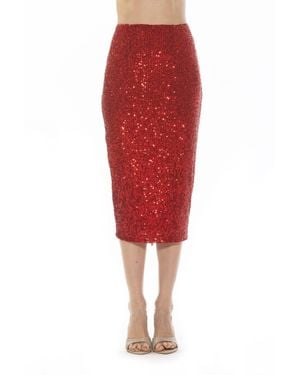 Alexia Admor Ana Skirt - Red