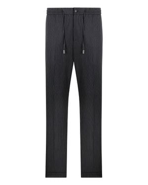 Philipp Plein Classic Tracksuit Pants Stripes Stripes - Blue