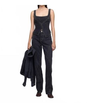 Dala Corset Hurricane Top - Blue