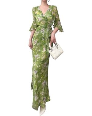 BURRYCO Maxi Dress - Green
