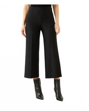 Karen Kane Bindi Cropped Pants - Black