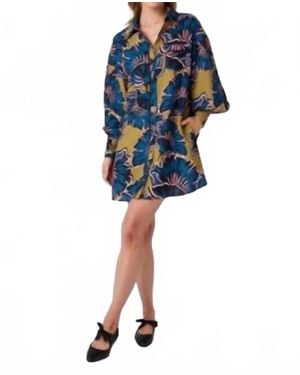 CROSBY BY MOLLIE BURCH Crawford Mini Dress - Blue