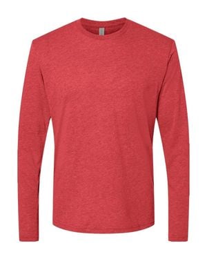 Next Level Triblend Long Sleeve T-Shirt - Red