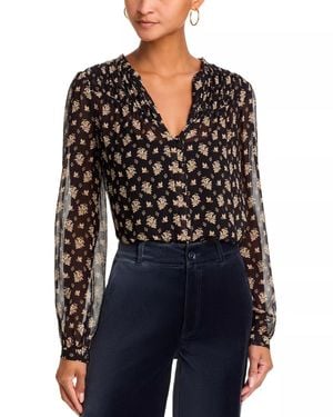 PAIGE Monika Blouse - Black