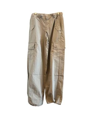 Tractr Kid's Nylon Cargo Pants - Natural