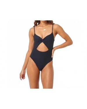LSPACE Eco Chic Repreve Kyslee One Piece Swimsuit - Blue