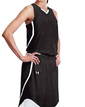 Under Armour Patterson Reversible Basketball Jersey - Black