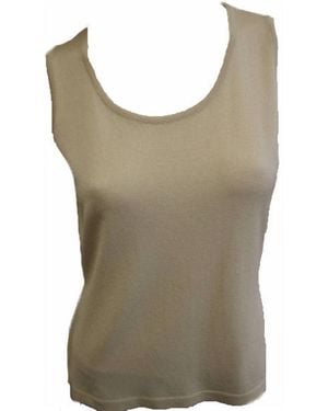 Angel Bra-Friendly Tank Top - Natural