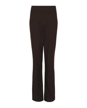 Ferragamo Tailored Bootcut Pants - Brown