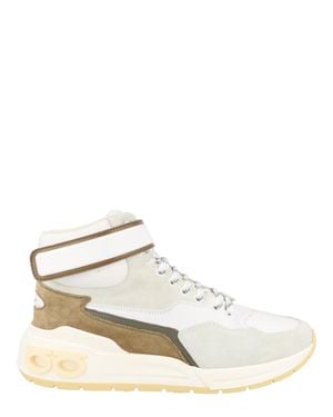 Ferragamo Cosma High-Top Sneakers - White