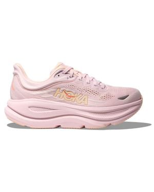 Hoka One One One One Bondi 9 Lilac Cream Tangerine Glow - Black