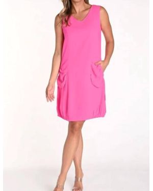 FRANK LYMAN Sleeveless Gauze Dress - Pink