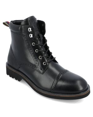 Thomas & Vine Tyrus Cap Toe Ankle Boot - Black