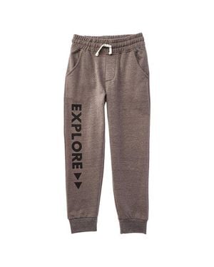Threads For Thought Explore Outdoor Graphic Jogger Pant - Brown
