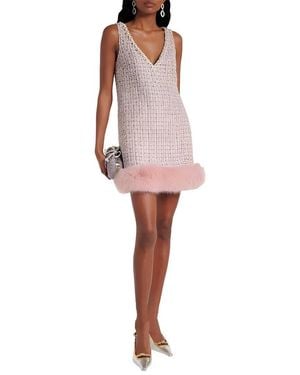 Emma way Embellished Mini Dress - Pink