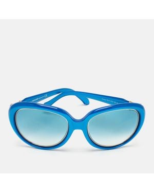 Roberto Cavalli Gradient 781S Acqua Cat Eye Sunglasses - Blue