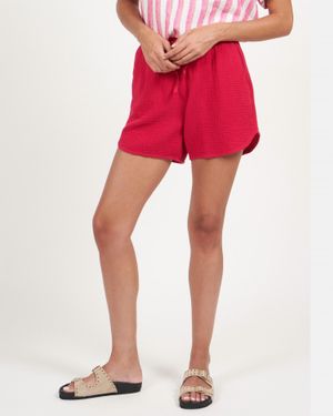 Hartford Soko Woven Short - Red