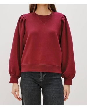 Rails Long Sleeve Sweatshirt - Red