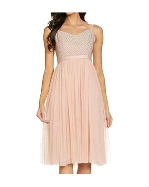 Needle & Thread Coppelia Dress - Pink