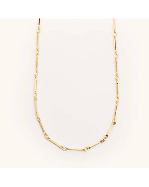 Nikki Smith Designs Filled Chain Necklace - Natural