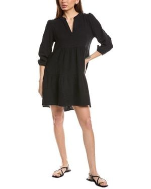 Echo Supersoft Gauze Kiki Mini Dress - Black