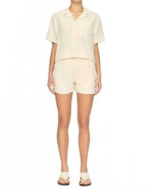 DL1961 Linen Marie Short - Natural