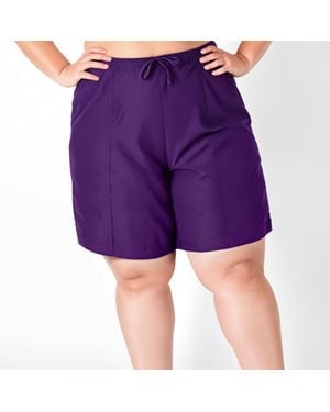 Calypsa Plus 7" Board Shorts - Purple