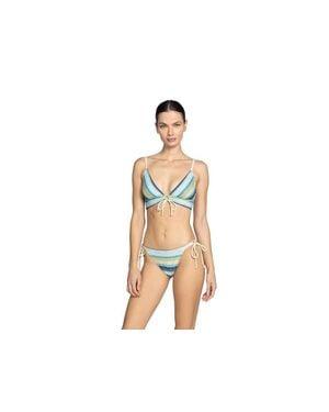 Robin Piccone Lyra Over Shoulder Top Swimwear Buu004 - Black