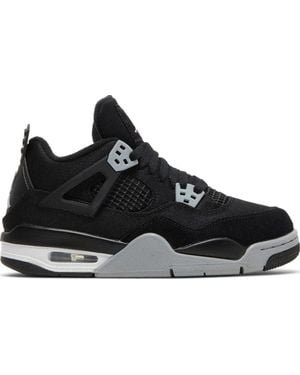 Nike Jordan 4 Retro Canvas - Black