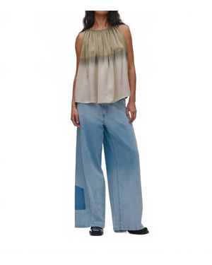 Rabens Saloner Lane Wide Leg Pants - Blue