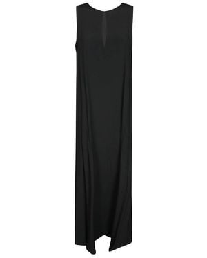 8pm Sleeveless Tiered Maxi Dress - Black