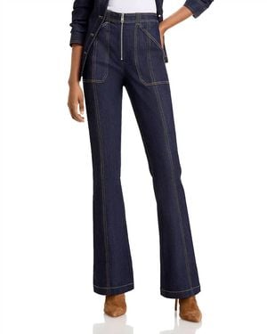 Cinq À Sept Val High Rise Pant - Blue
