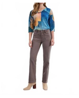 Fdj Straight Leg Jean - Blue