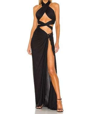 Bronx and Banco Cleopatra Maxi Dress - Black