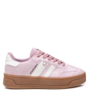 Xti Urban Sneakers With Platform Sole - Pink