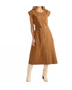 S'Edge Collie Dress - Brown