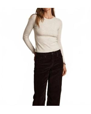 PERFECTWHITETEE Jolie Crewneck Sweater - Black