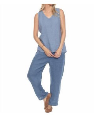 FLORA ASHLEY Denim Pants - Blue