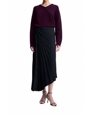 A.L.C. Tracy Midi Skirt - Blue