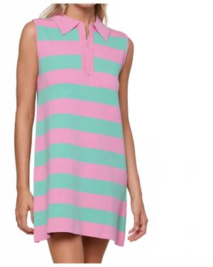 Wishlist April Polo Sweater Dress - Multicolor