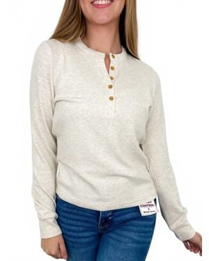 Thread & Supply All About That Long Sleeve Top - White