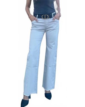 Bevy Flog Amanda Wide Leg Pant - Blue
