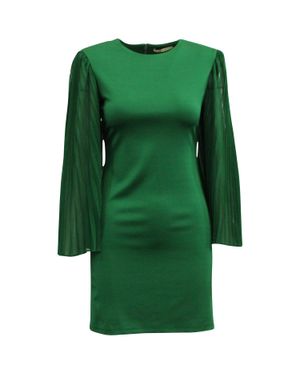 Alice + Olivia Butterfly Sleeve Dress - Green