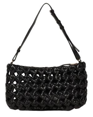 Walter Baker Ash Leather Clutch - Black