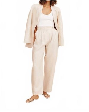 Posse Lucille High Waist Pant - Natural